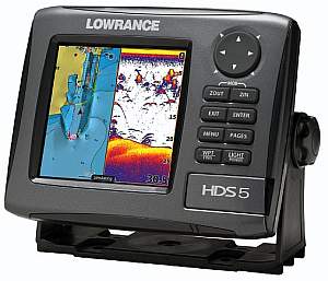 Lowrance HDS-5 Gen 2 fishfinder/chartplotter
