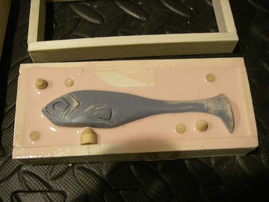 Making a shad mould