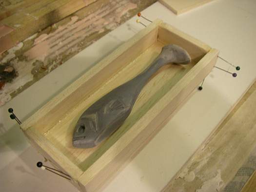 Making a shad mould